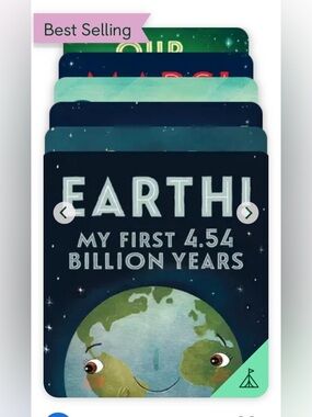 Yoto best selling Our Universe Pack, Earth, our planet, mars, sun, moon, ocean!